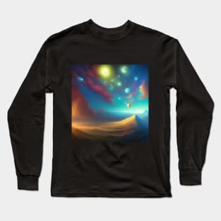 Planets in the desert Long Sleeve T-Shirt